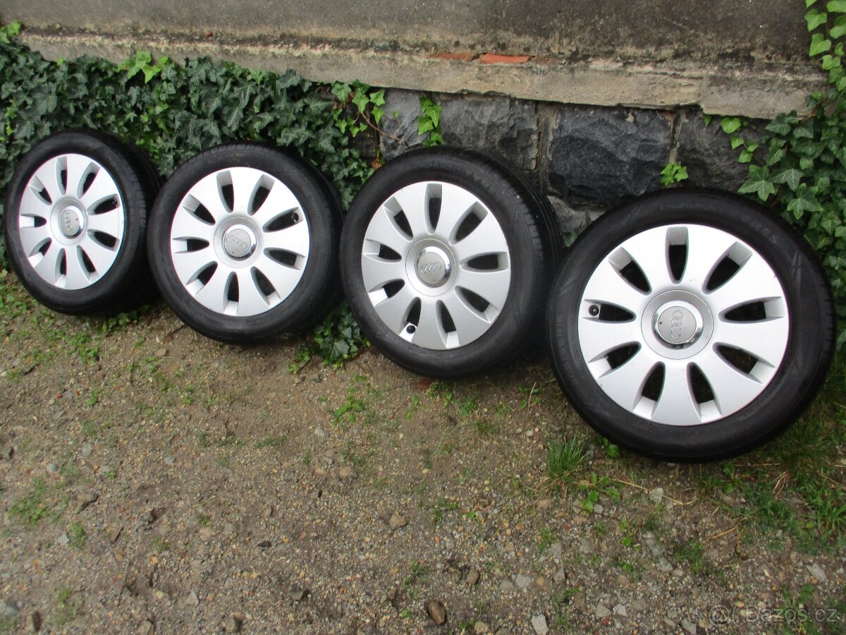 Alu kola 5x112 r16 Audi v Lužnice - 9