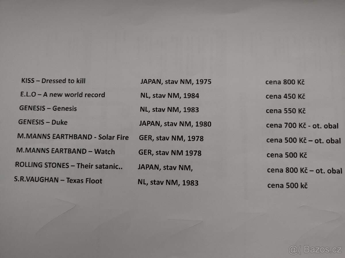 Prodám LP - redukuji sbírku - 9