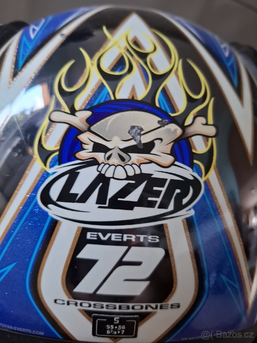 Stefan Everts Lazer retro helmy - 9