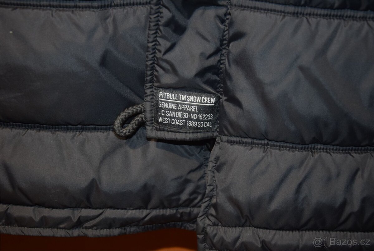 PitBull West Coast pánská zimní bunda Kingston černá, vel. M - 9