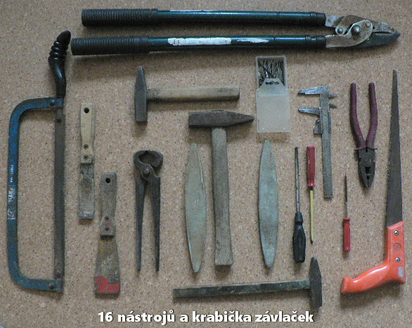 Nářadí(48x), lék.nástroje, pinzety, přípravky aj. -SLEVA - 9