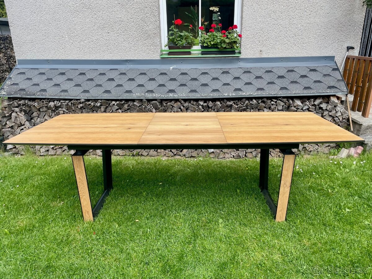 Rozkládací jídelní stůl – Darwin 190 cm, dřevo - 9