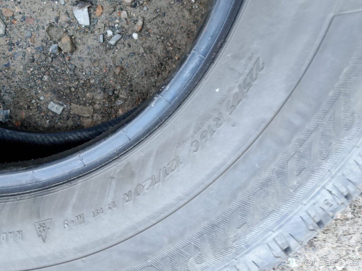 225/75/16c 121/120r Matador - zimní pneu 4ks dodávkové - 9