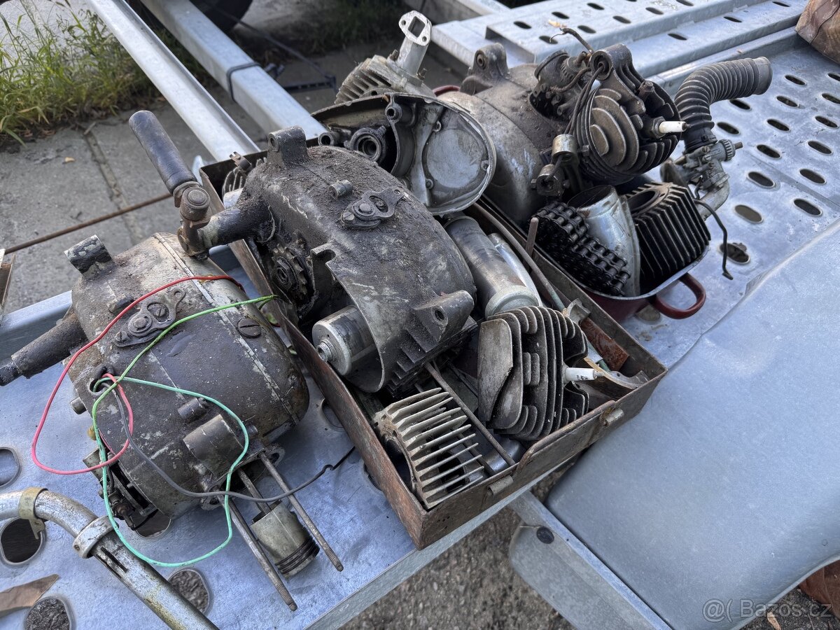 Motocykl Jawa soubor náhradních dílů - 9