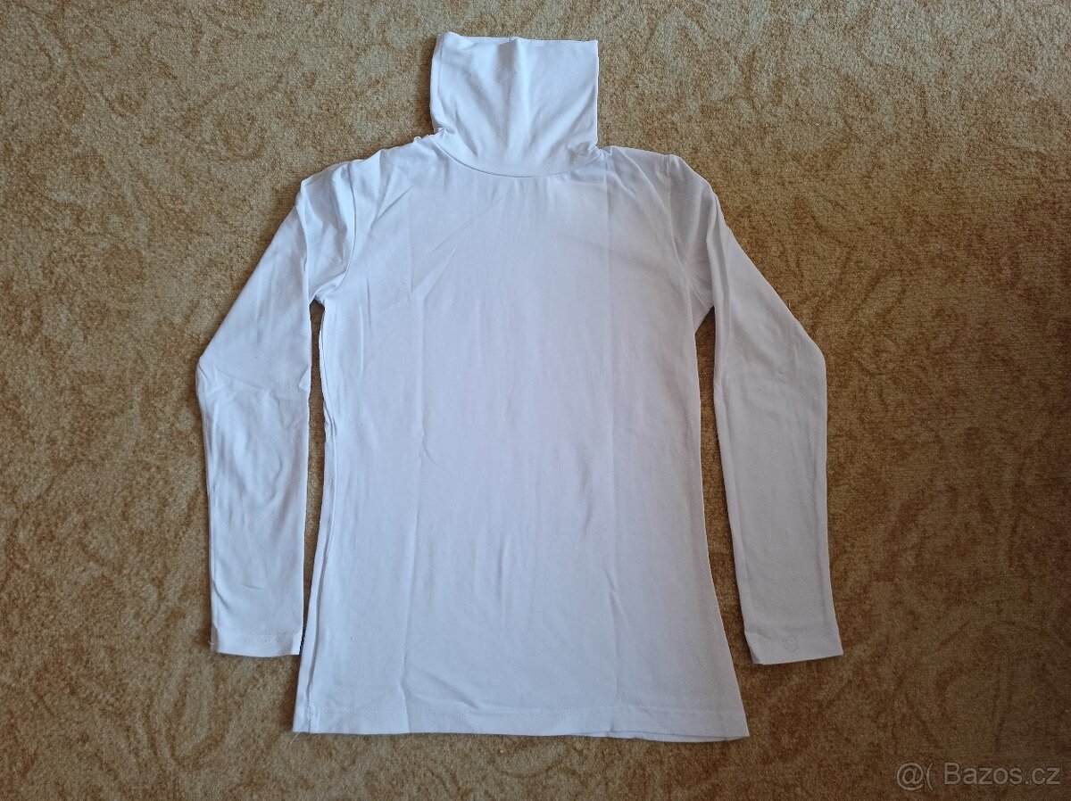 Prodám 12 dívčích triček a roláků vel.164 až 176 - 9