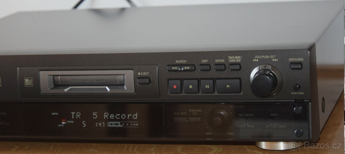 Minidisc TECHNICS SJ-MD100, nové DO, manuál, MD disky - 9