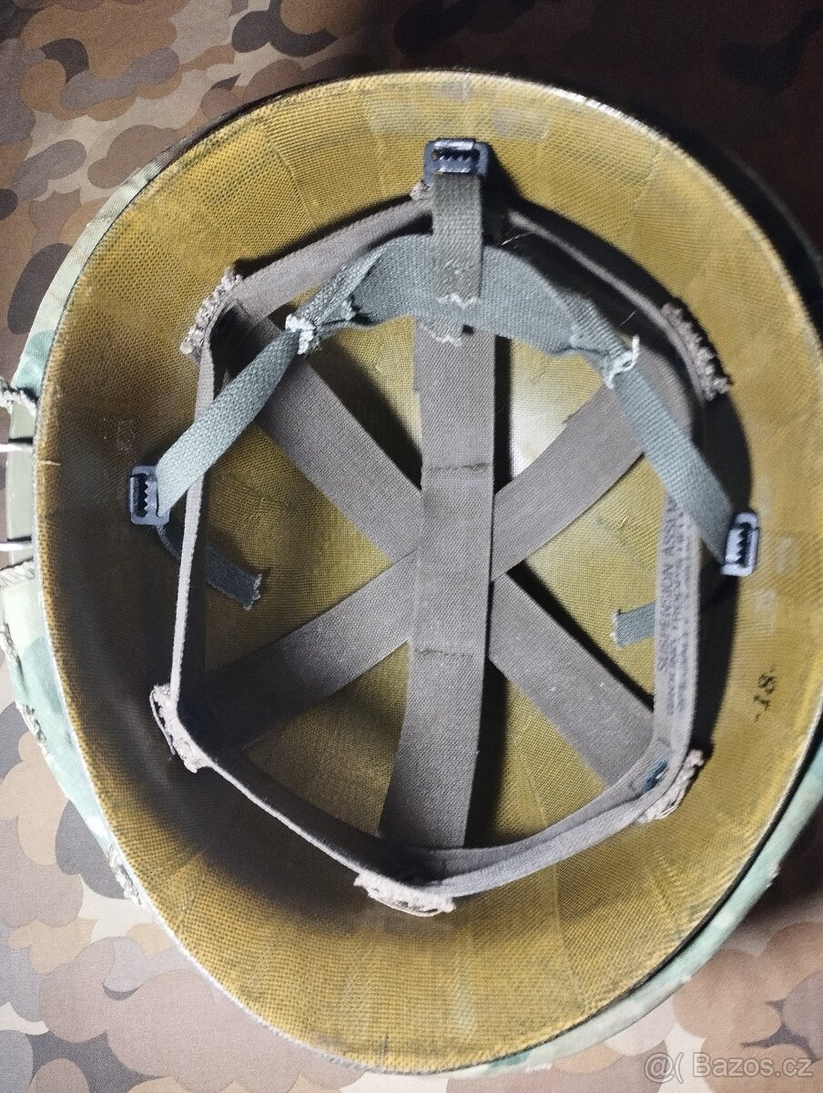 US army M1 helma vietnam - 9