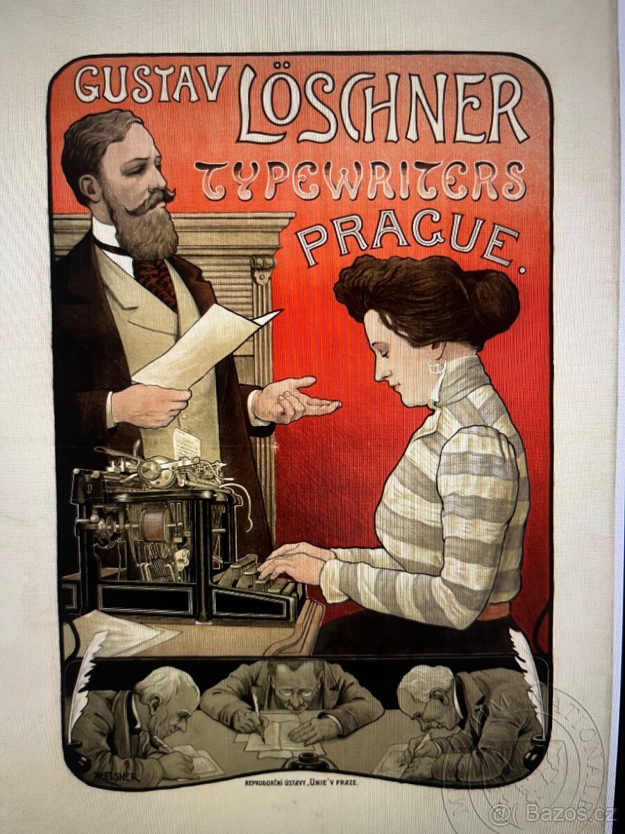 Psací stroj Continental Justin Löschner, Prague 30.léta - 9