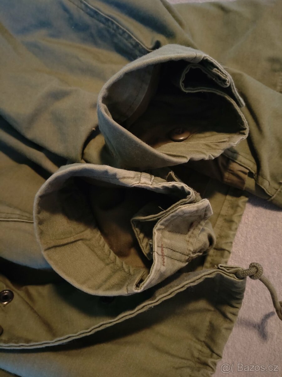 BUNDA PARKA M65 ORIGINAL SMLOUVA OLIVE L/R - 9