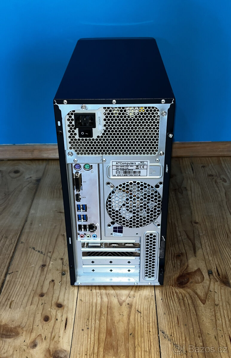 Herní PC MSI Ryzen 5 1600/GTX 1050ti 4GB - 9