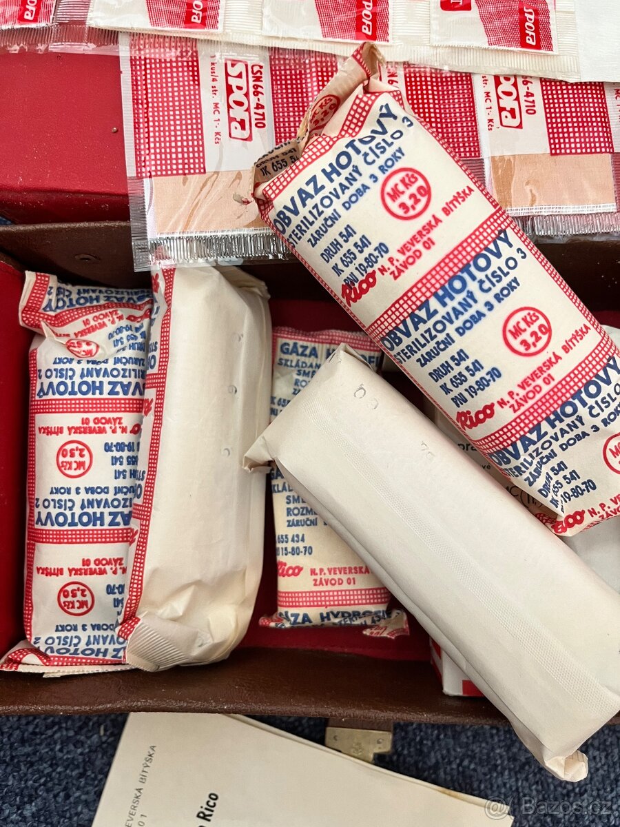 Autolékárnička Rico veľmi dobrý stav 1979 - 9