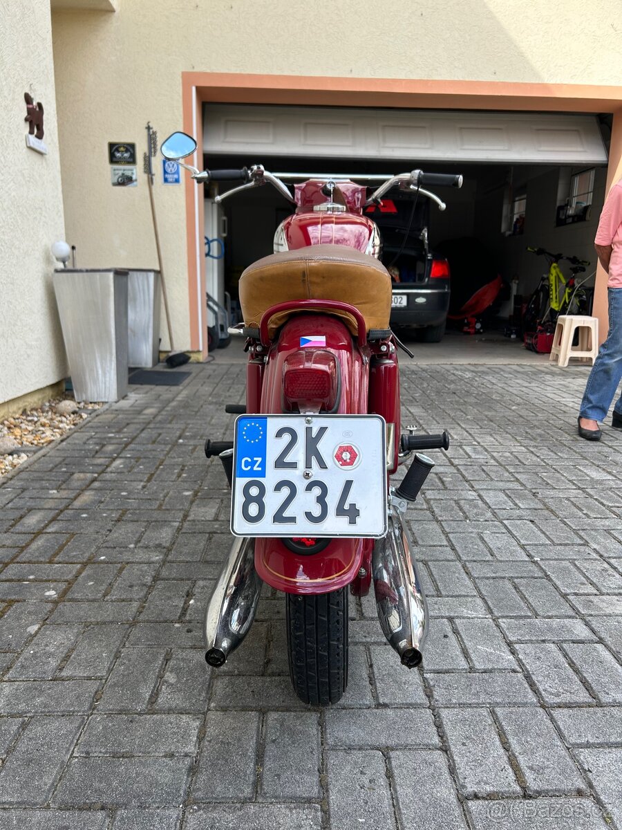 Jawa 350 kývačka - 9