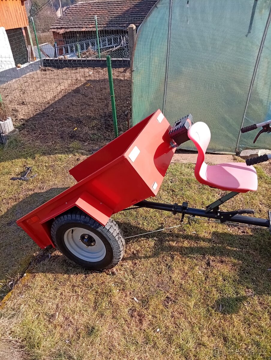 Hecht 7100 s vozíkem - 9