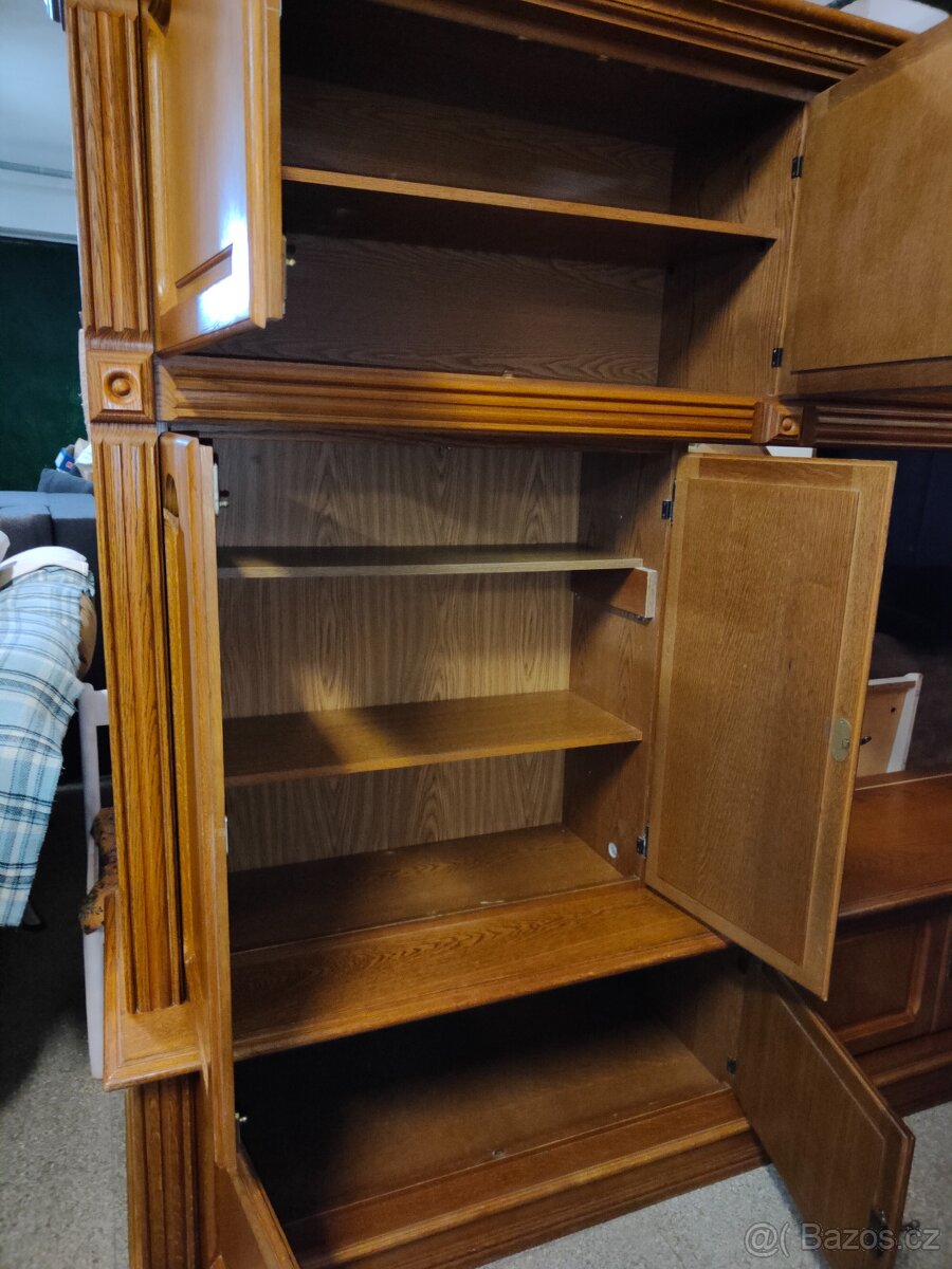 Stěna obývací rustikal - 9