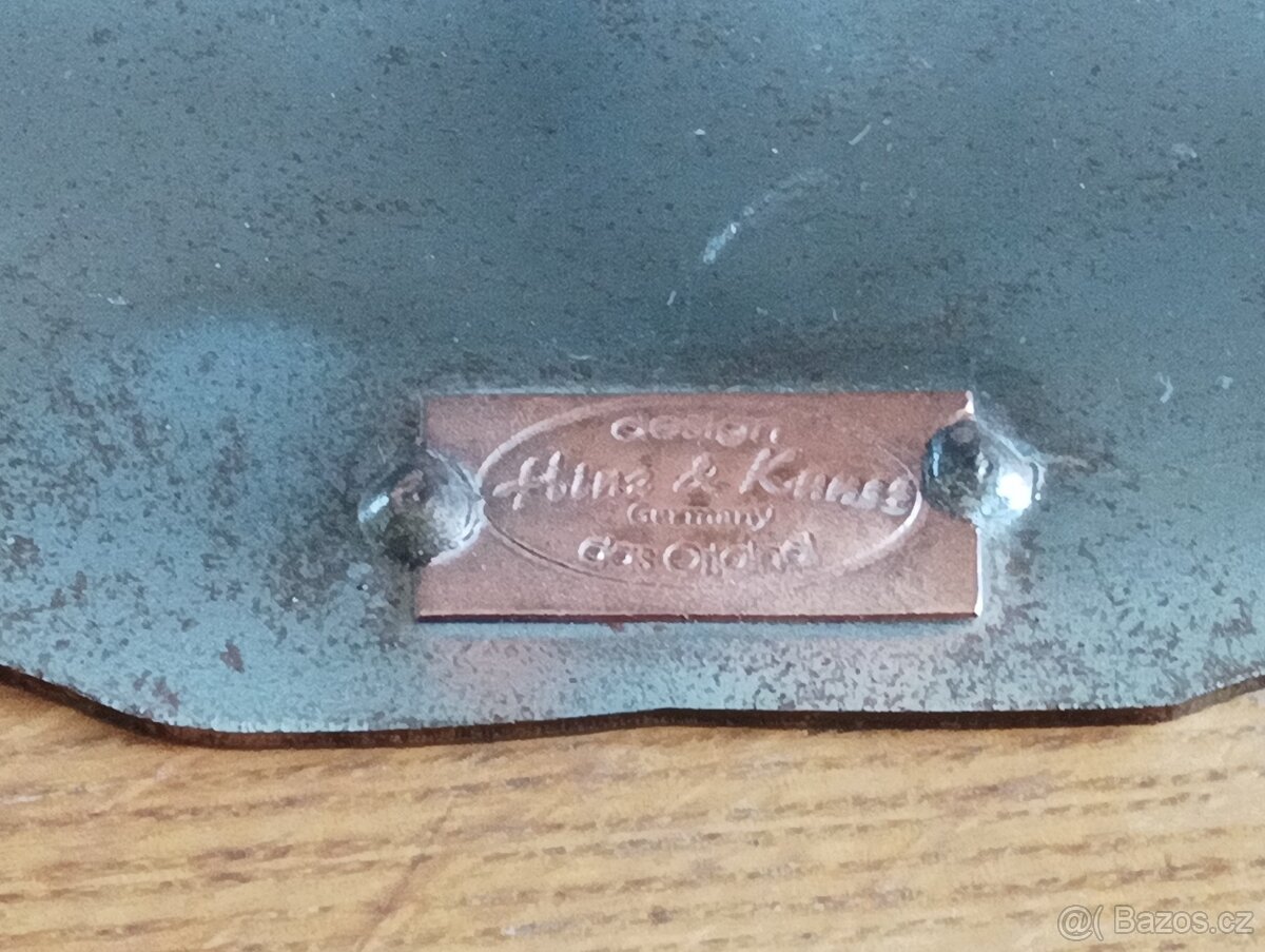 KOVOVÝ MODEL MOTOKROSOVÉHO JEZDCE NA MOTORCE HINZ & KUNST - 9