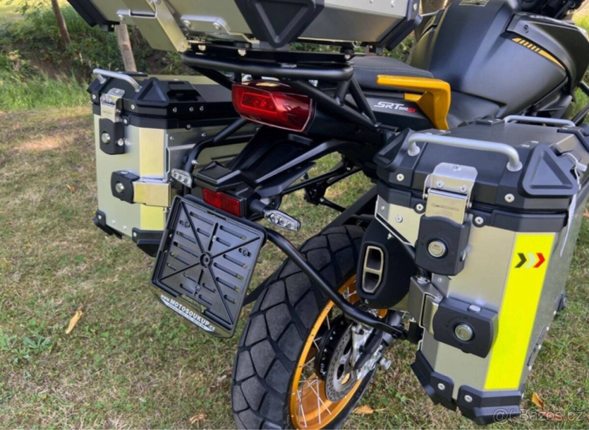 Prodám QJ MOTOR SRT 800 SX KUFRY V CENĚ - MOTO SKLADEM - 9