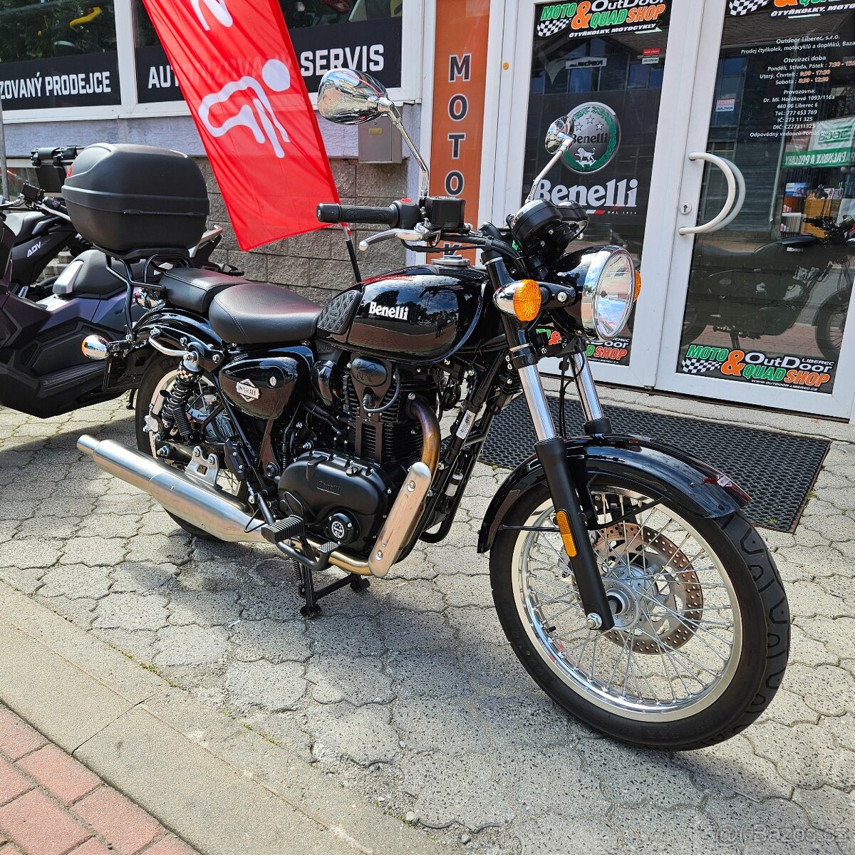 Benelli Imperiale 400,původ ČR,1.majitel,1x kufr,krásný stav - 9