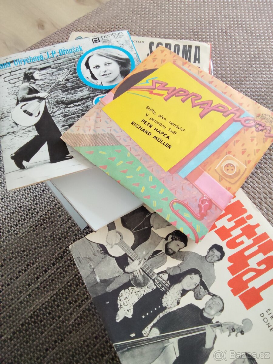 Gramo vinyl SP desky - 9