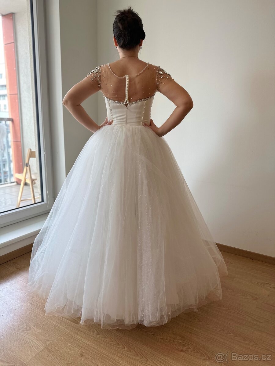 Svatební šaty Výprodej nové - 9