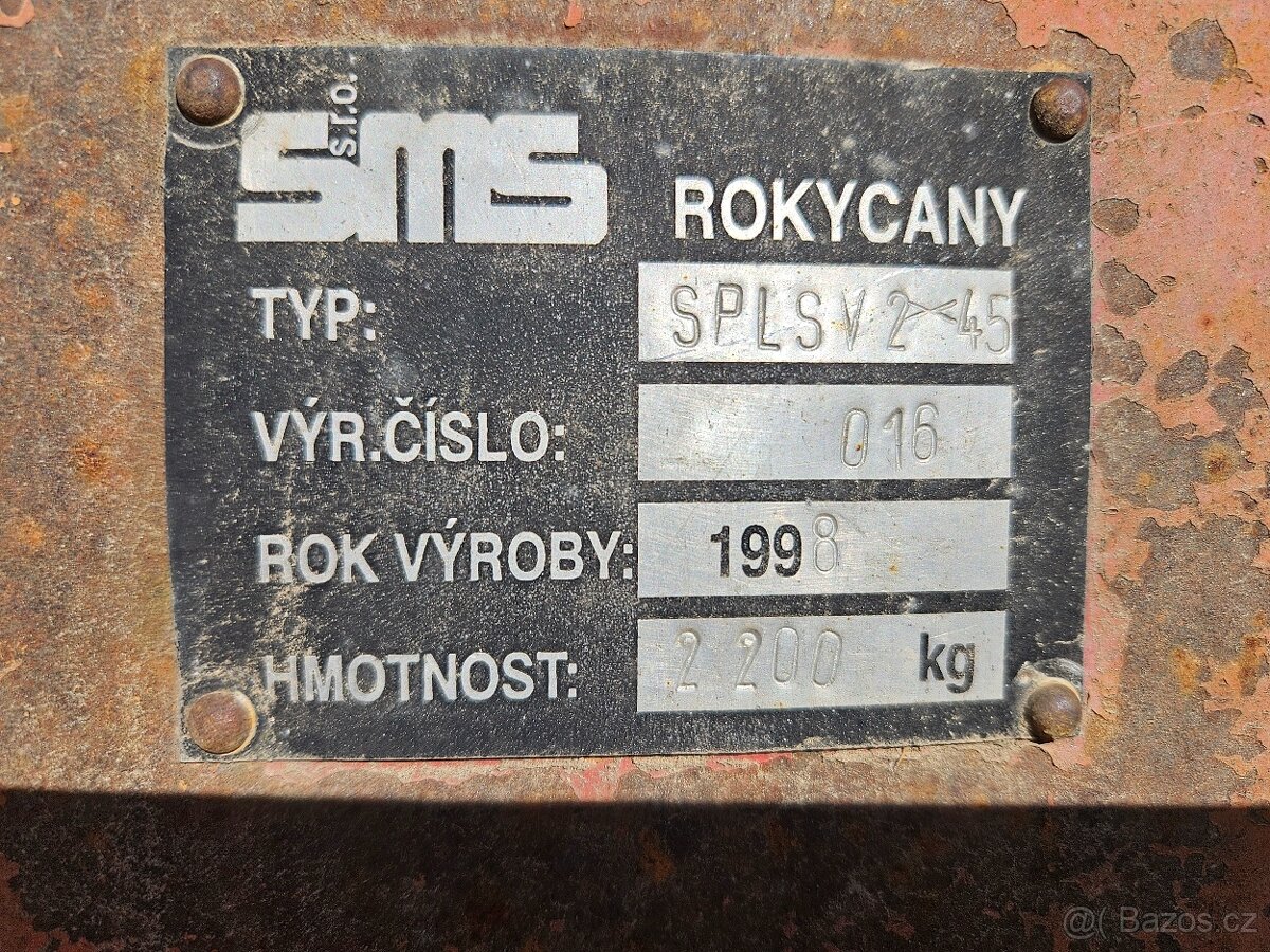 Přepravník balíků SMS ROKYCANY - STOHOVACÍ 2x4 - 9