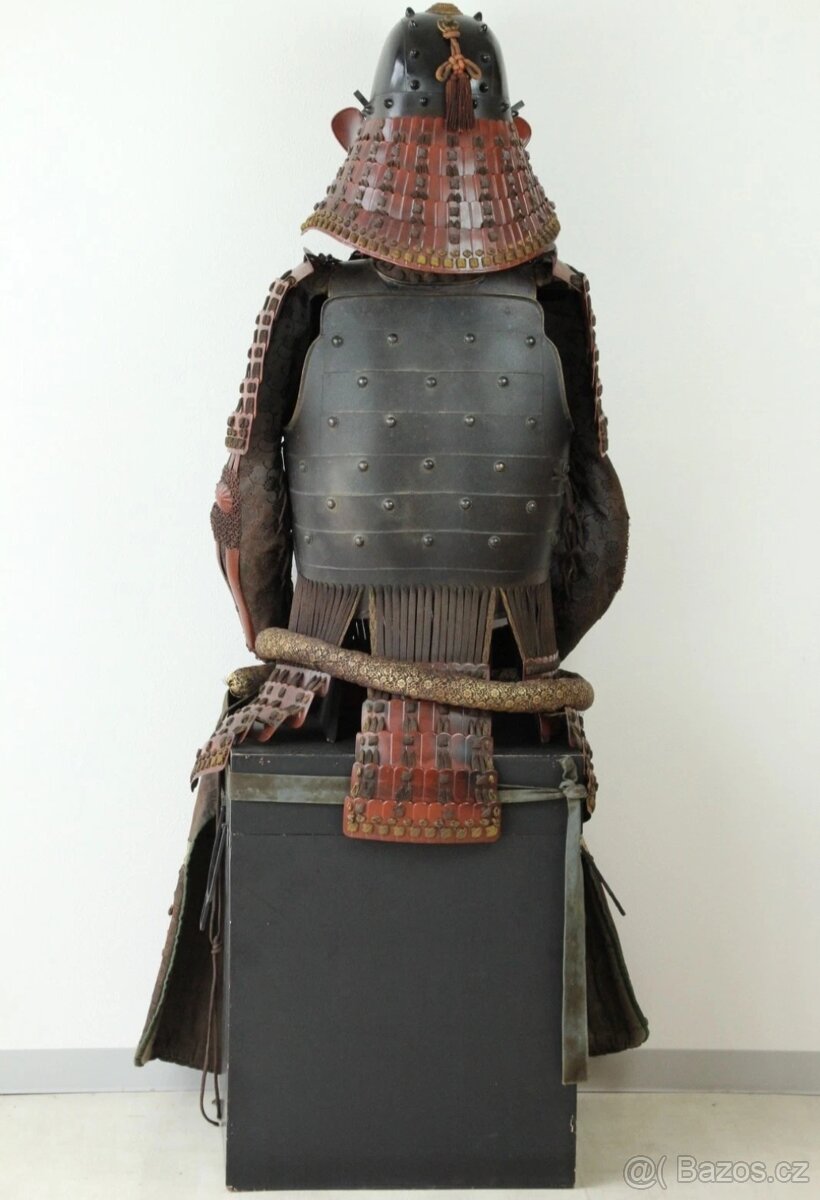 +++ STARÁ JAPONSKÁ SAMURAI ZBROJ- BRNĚNÍ JAPONSKO+++ - 9