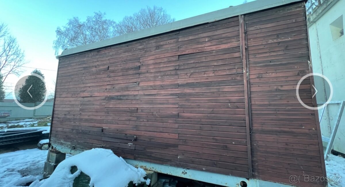 Mobilní stavební buňka – ideální na sklad, dílnu nebo zahrad - 9