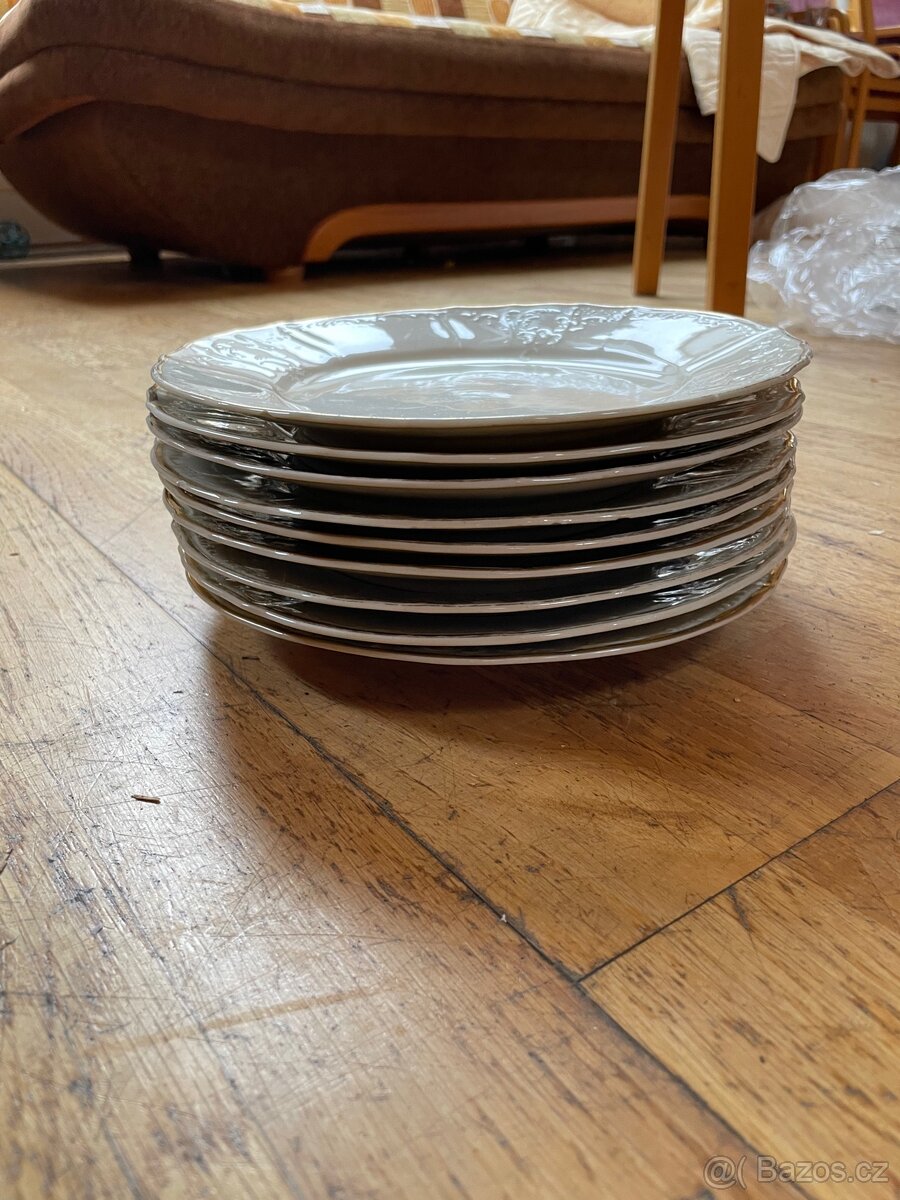 Retro porcelanová sada Bohemia Czechoslovakia - 9