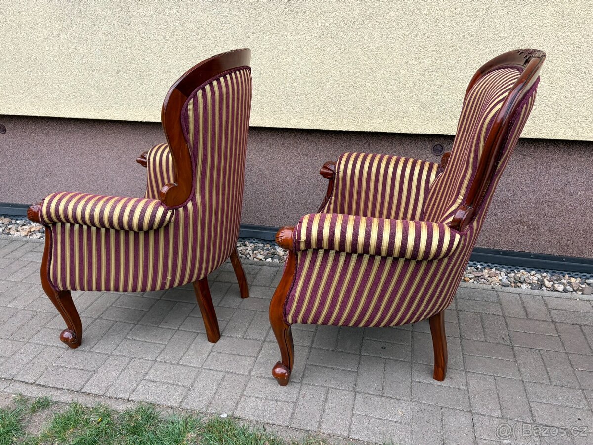 2x Zámecké křeslo - 9