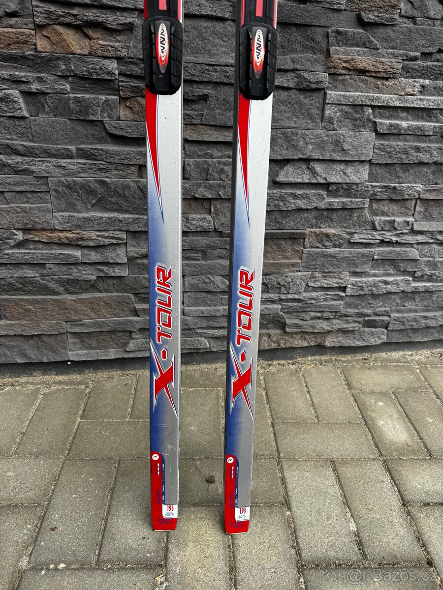 Běžky Rossignol X-Tour 193 cm + hole 155 cm + boty Rossignol - 9