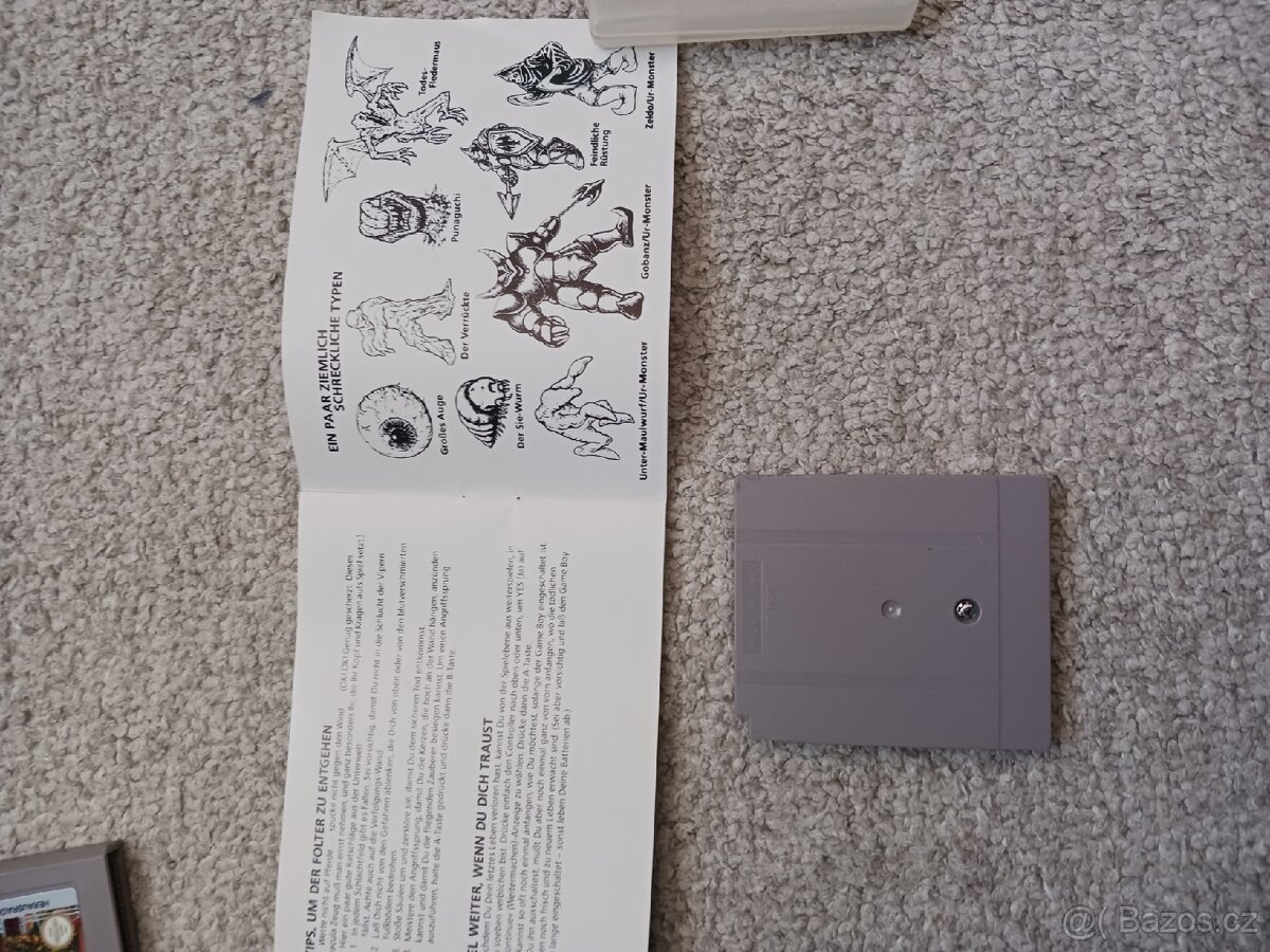 Hry Nintendo game boy Castlevania Turtles - 9
