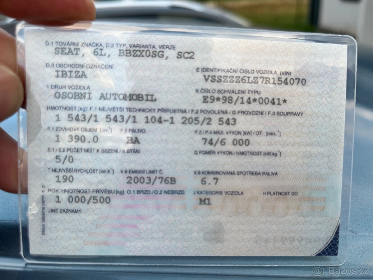 Seat Ibiza Sport 3.dv. 1,4MPI 74kW - 9
