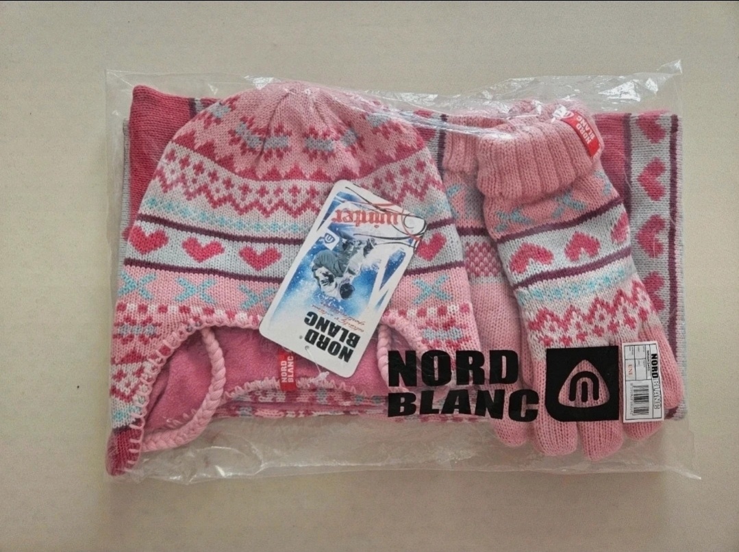 Růžová zimní sada Nordblanc 🎀 - 9