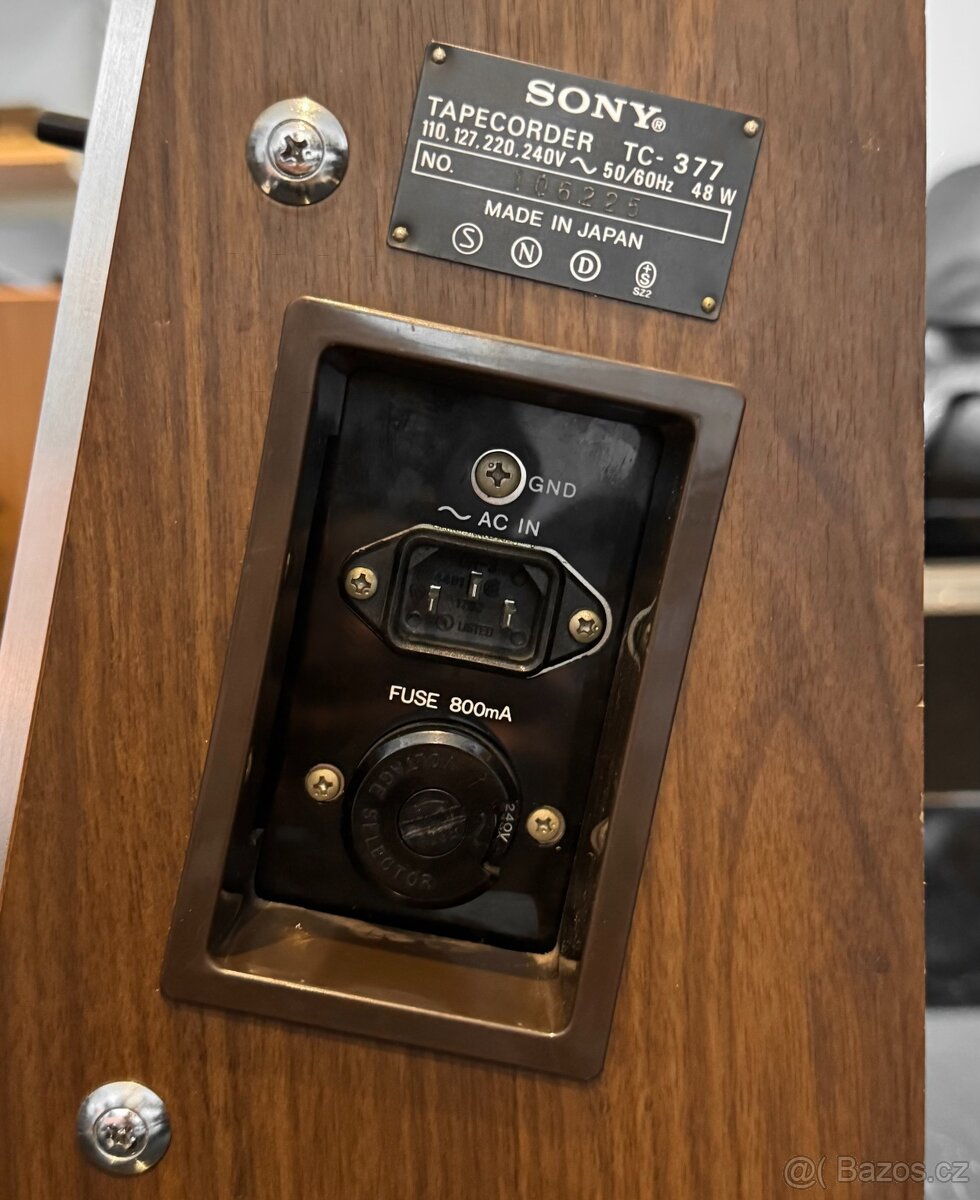 Sony TC-377 kotoučový magnetofon - 9