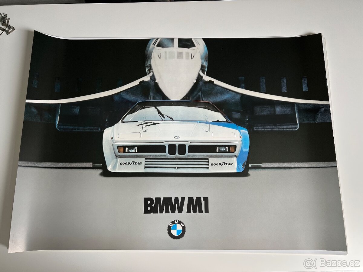 ORIGINÁL PLAKÁTY BMW E30 E36 M1 - 9