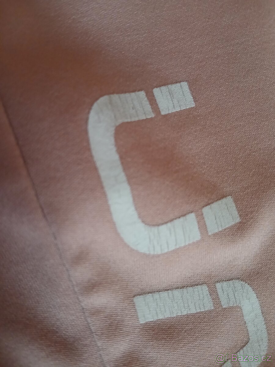 Starorůžové tepláky vel.M - 9