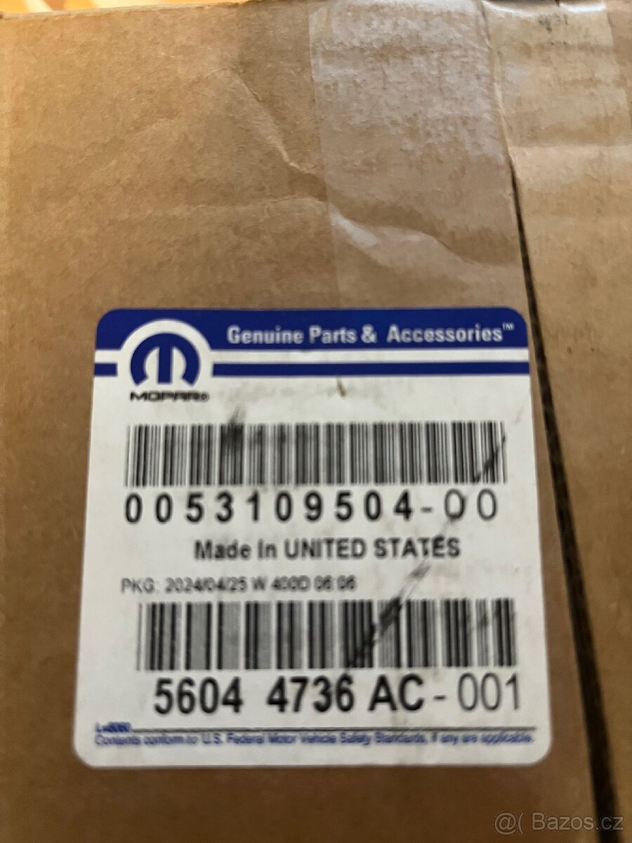 RAM 1500, startér, origo. Mopar - 9