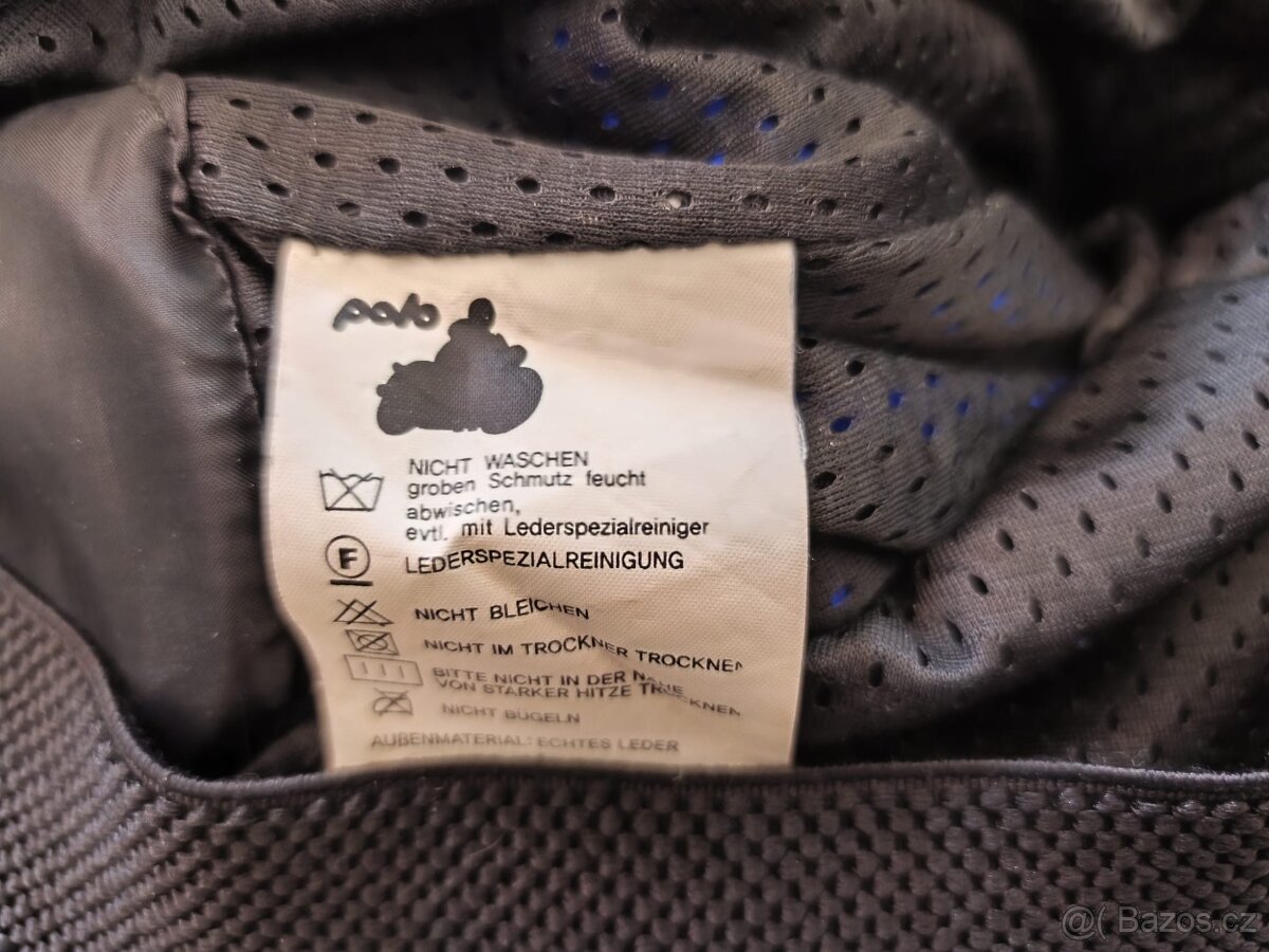 kožené kalhoty na motorku - 9