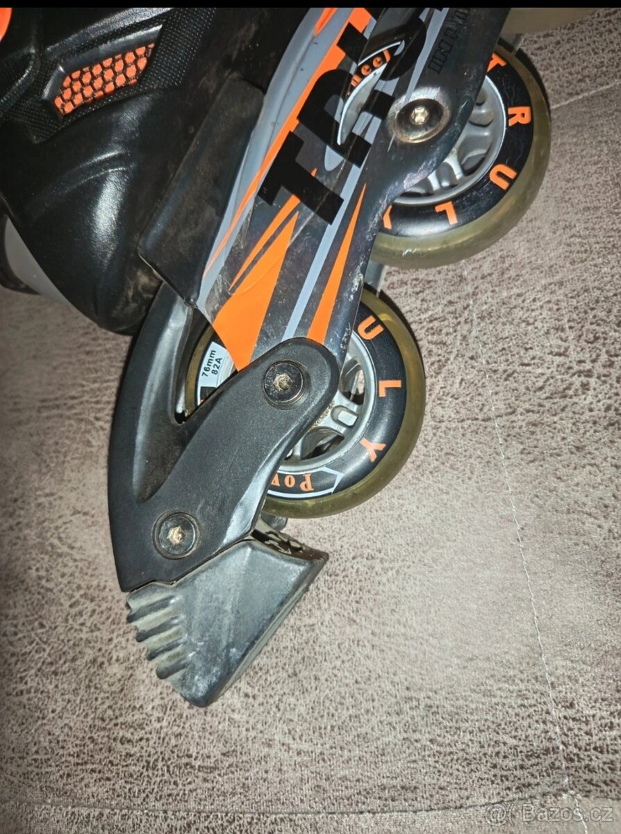 Kolečkové brusle Truly raptar 7.2 inline skate - 9