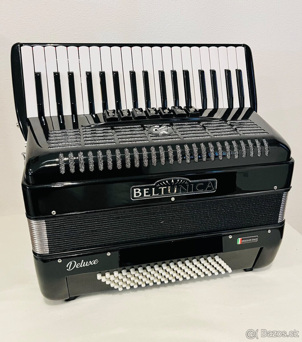 NOVÝ akordeón Beltunica Haydn DELUXE 96 basový- krásny zvuk, - 9