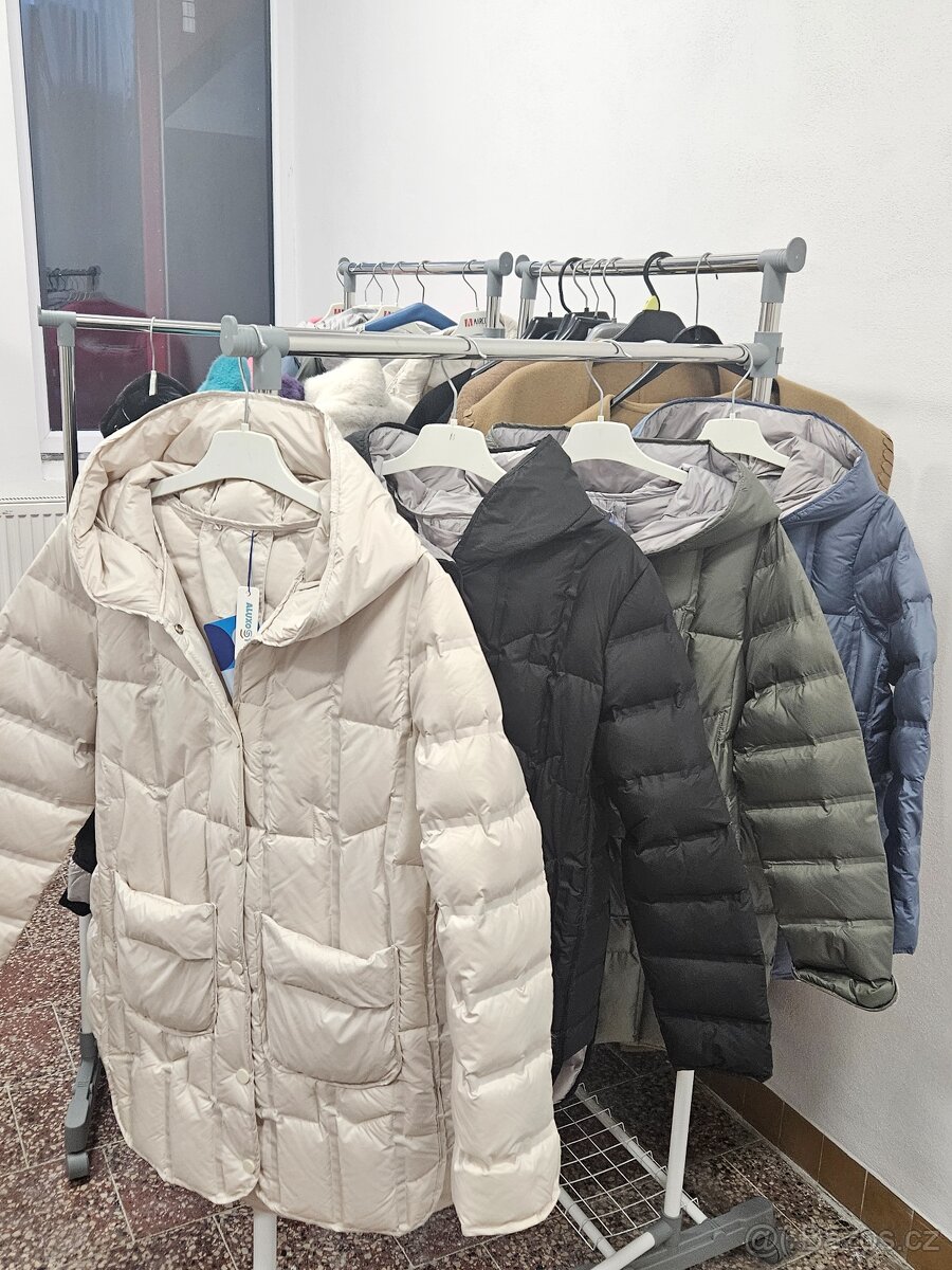 Lehký perový kabat , nový - 9