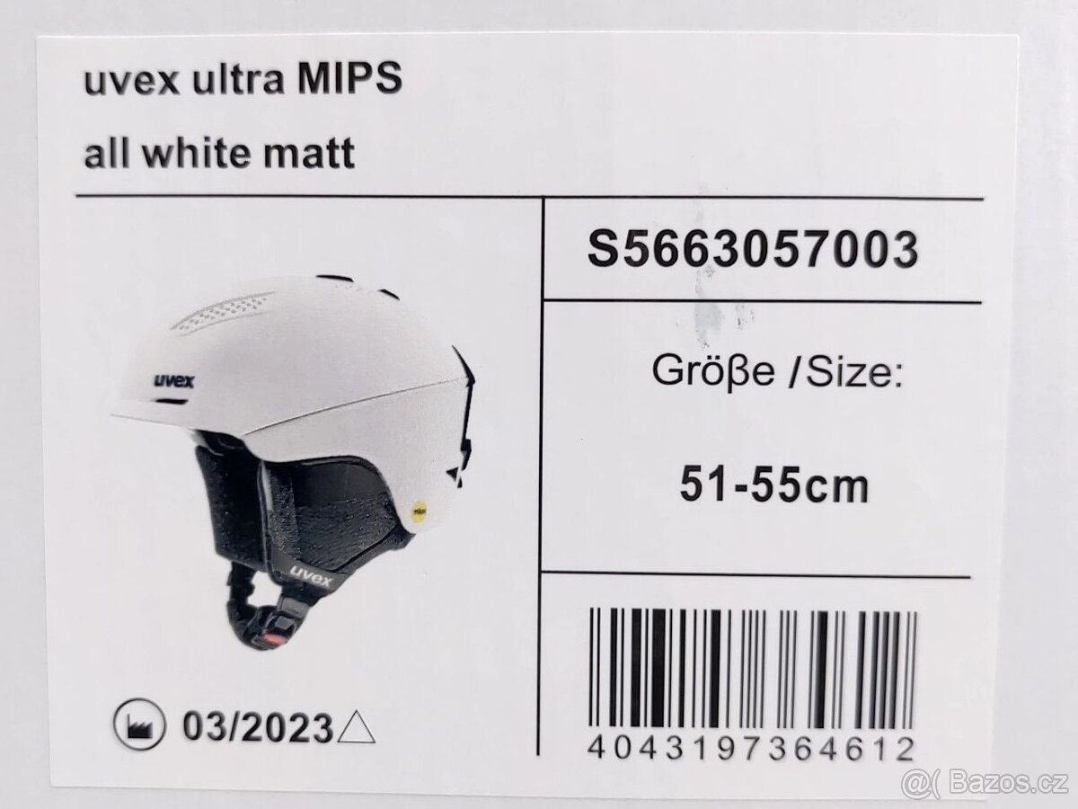 NOVÁ helma Uvex Ultra mips, vel. S - 9