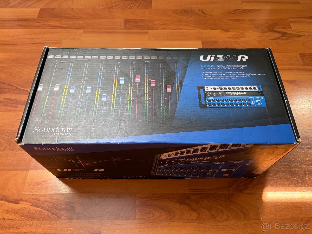 Prodám digitální mix Soundcraft UI24R - 9