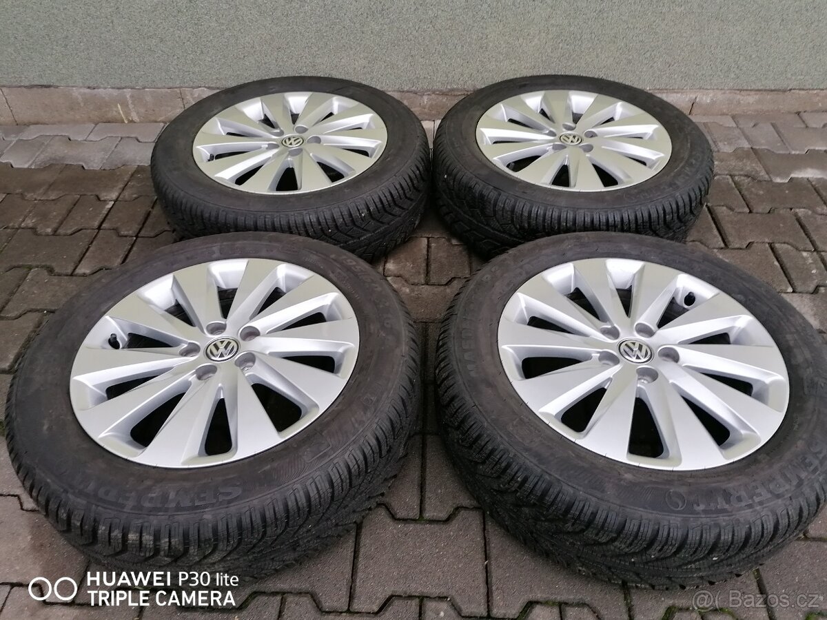 5x100 16 6J ET45 orig.Seat Arona,Kamiq,T-cross vč. zim pneu - 9