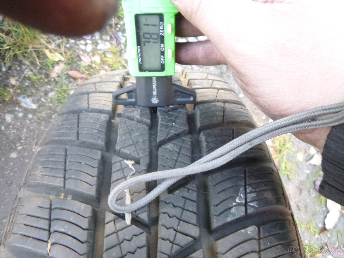 4x disk (5x100) zimní pneu barum 185/65 r15 - 9