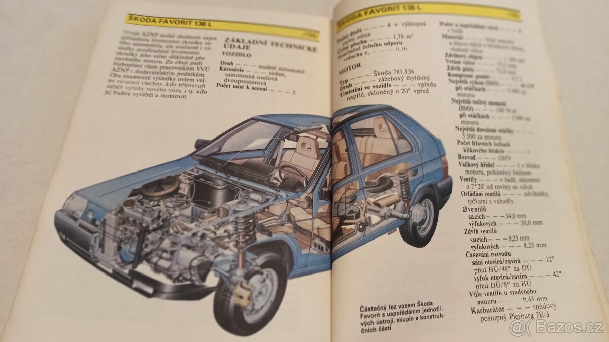Škoda Favorit vyjíždí – vznik, technický a konstrukční popis - 9