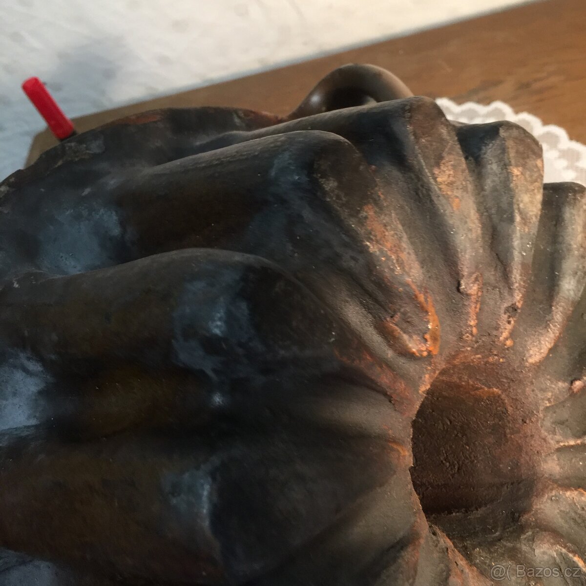 velká velice stará1850 forma Monumentální bábovka - 9