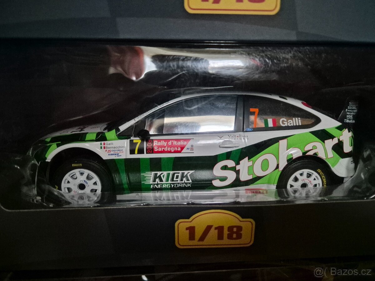 Rally modely 1:18 , ceny u foto.Toyota,mitsubishi,ford.. - 9