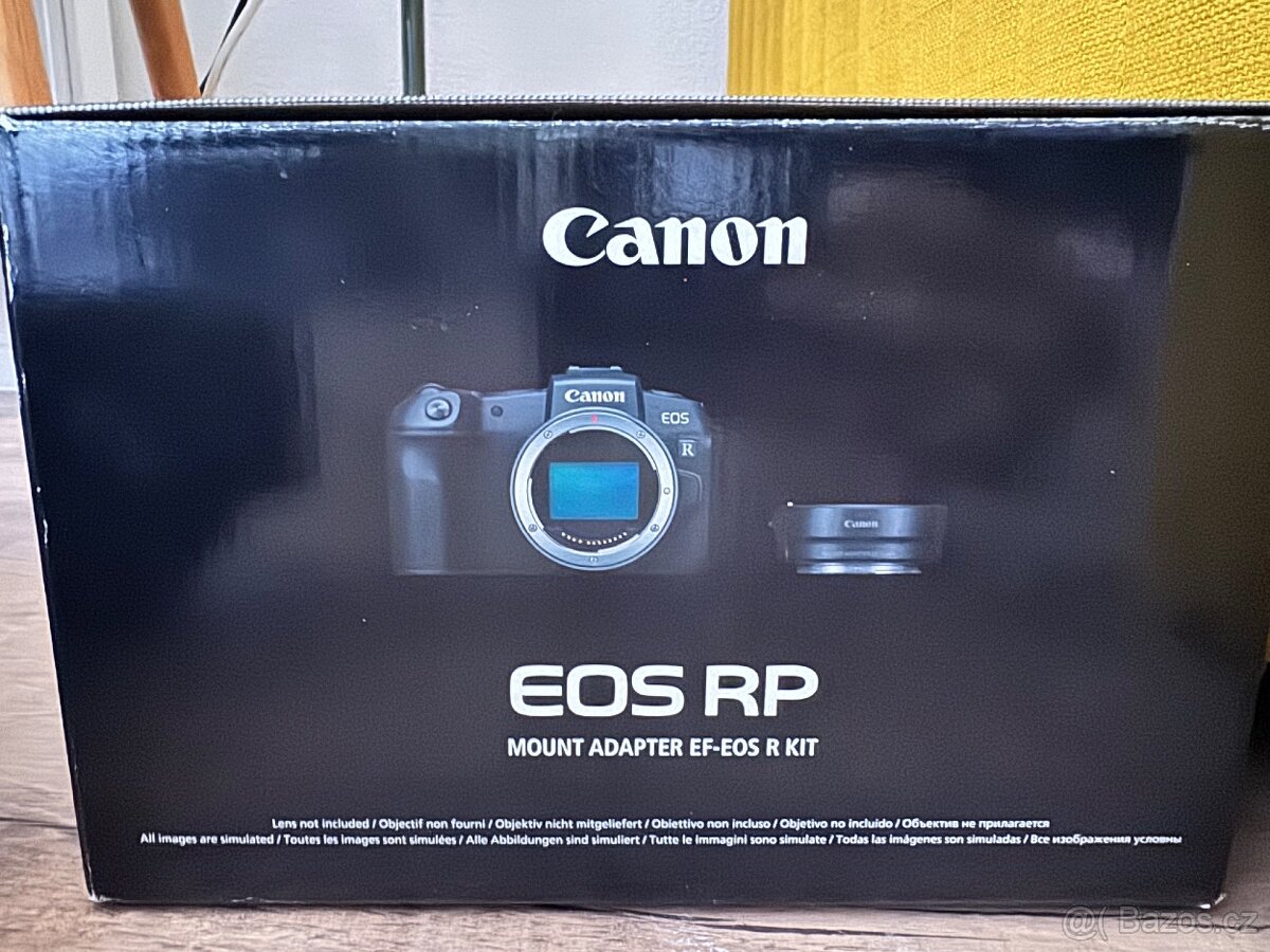 Canon EOS RP s adaptérem EF-EOS R - 9