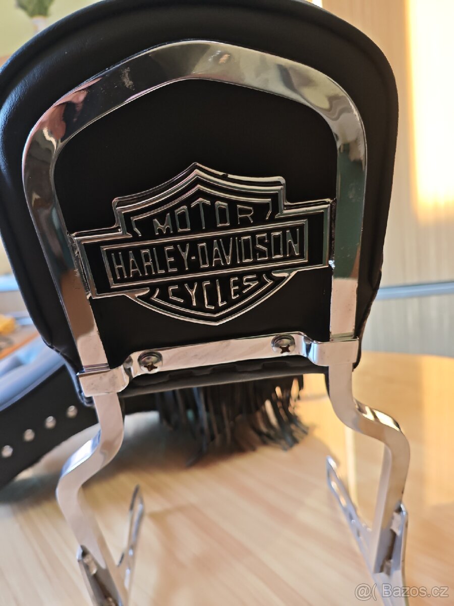 Sedlo s opěrkou Harley Davidson - 9