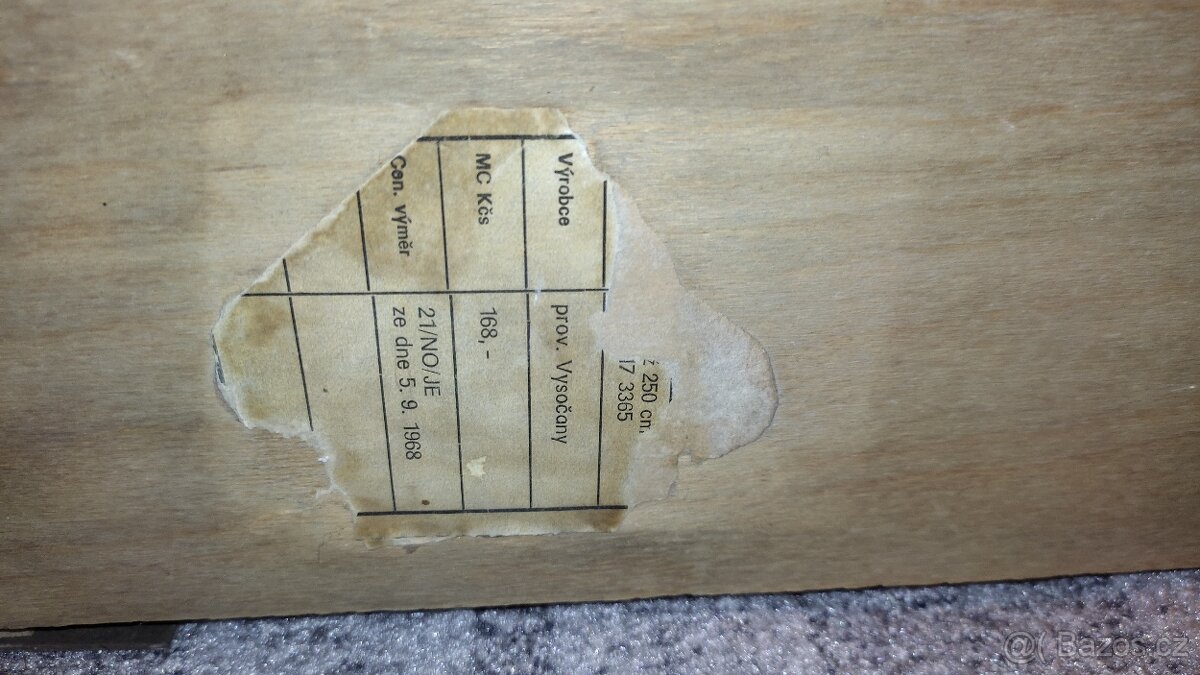 Retro dřevěná konzole - 9